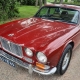 Daimler series 1 Jaguar 4200 cc lpg rood 1973 62-YB-49